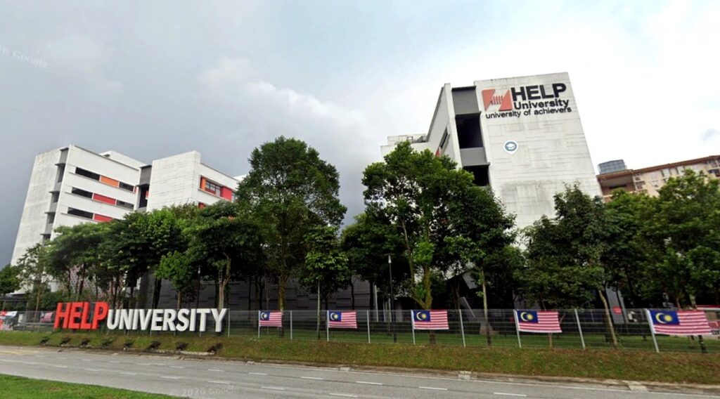 HELP University Subang 2 campus near Brother Kick Muay Thai gym